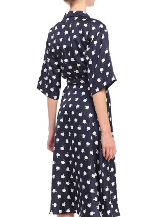 Синее платье MAX MARA: фото 5 - Invogue